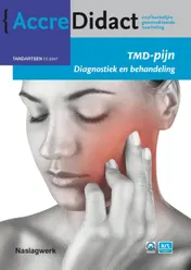 Omslag van TMD-pijn e