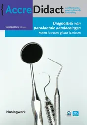 Omslag van Diagnostiek van parodontale aandoeningen