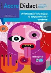 Omslag van Problematische mondzorg bij zorgafhankelijke patiënten