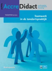 Omslag van Teamwerk in de tandartspraktijk