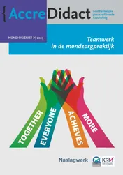 Omslag van Teamwerk in de mondzorgpraktijk