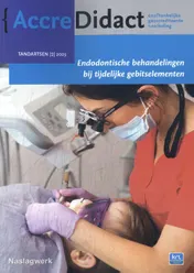 Omslag van Endodontische behandelingen bij tijdelijke gebitselementen