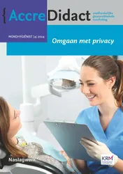 Omslag van Omgaan met privacy