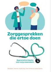 Omslag van Zorggesprekken die ertoe doen