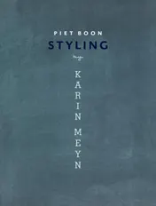 Omslag van Piet Boon styling by Karin Meyn