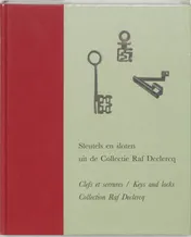 Omslag van Sleutels en sloten uit de Collectie Raf Declercq