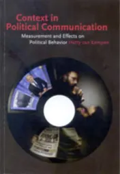 Omslag van Context in Political Communication