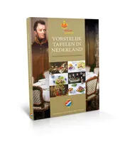 Omslag van Vorstelijk tafelen in Nederland