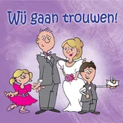 Omslag van Wij gaan trouwen!