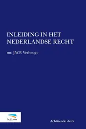 Omslag van Inleiding in het Nederlandse recht