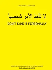Omslag van Don't take it personally