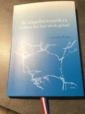 Omslag van De engelbewaarders hebben het hier druk gehad