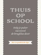 Omslag van Thuis op school