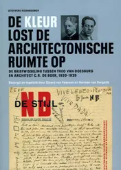 Omslag van De kleur lost de architectonische ruimte op
