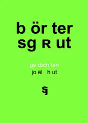 Omslag van börtersgrut