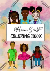 Omslag van Melanin Seeds Coloring Book