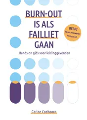 Omslag van Burn-out is als failliet gaan