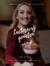 Omslag van Lactosevrij genieten met kerst