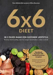 Omslag van 6x6 dieet