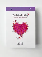 Omslag van ZielsGelukkig Scheurkalender 2023