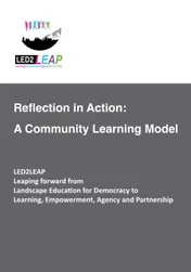 Omslag van Reflection in Action: Community Learning Model