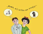 Omslag van mama, wij willen een hondje