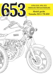 Omslag van Model guide Yamaha XS & TX 650