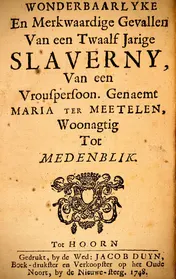Omslag van De lotgevallen van Maria ter Meetelen