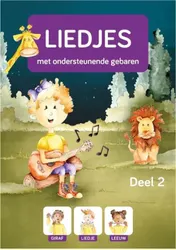 Omslag van Liedjes met ondersteunende gebaren