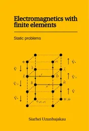 Omslag van Electromagnetics with finite elements: static problems