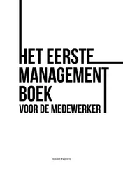 Omslag van Het eerste managementboek voor de medewerker