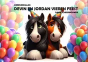 Omslag van Devin en Jordan vieren feest