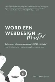 Omslag van Word een Webdesign Master - De bewezen 6-fasenaanpak van de MASTER-Methode