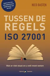 Omslag van ISO 27001 Tussen de regels