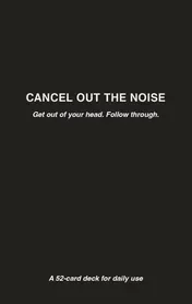 Omslag van Cancel Out The Noise