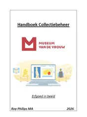 Omslag van Handboek Collectiebeheer