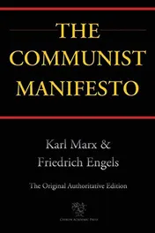 Omslag van The Communist Manifesto (Chiron Academic Press - The Original Authoritative Edition)