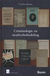 Omslag van Criminologie en strafrechtsbedeling