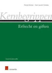 Omslag van Kernbegrippen erfrecht en giften
