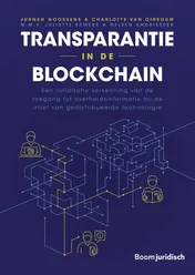 Omslag van Transparantie in de blockchain