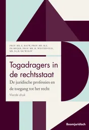 Omslag van Togadragers in de rechtsstaat