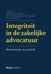 Omslag van Integriteit in de zakelijke advocatuur