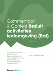 Omslag van Besluit activiteiten leefomgeving (Bal)
