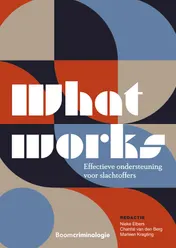 Omslag van What works: Effectieve ondersteuning voor slachtoffers