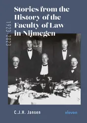 Omslag van Stories From the History of the Faculty of Law in Nijmegen (1923-2023)
