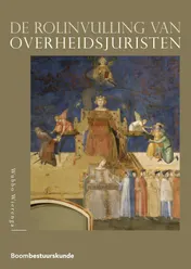 Omslag van De rolinvulling van overheidsjuristen