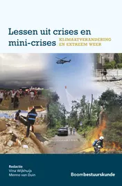 Omslag van Lessen uit crises en mini-crises – Klimaatverandering en extreem weer