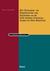 Omslag van Het personen- en familierecht van Suriname en de CAS-Eilanden (Curaçao, Aruba en Sint Maarten)