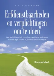Omslag van Erfdienstbaarheden en verplichtingen om te doen
