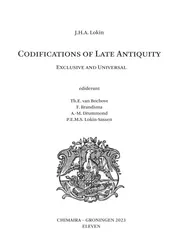 Omslag van Codifications of Late Antiquity